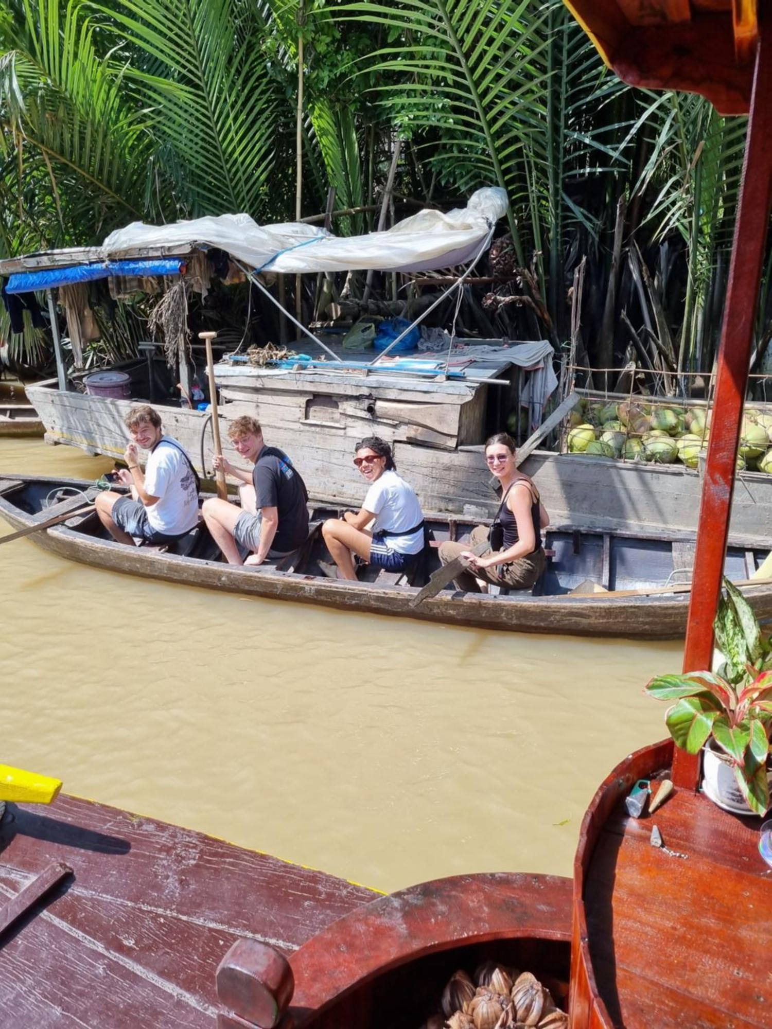 Homestay Nam Ham Luong Ben Tre Buitenkant foto