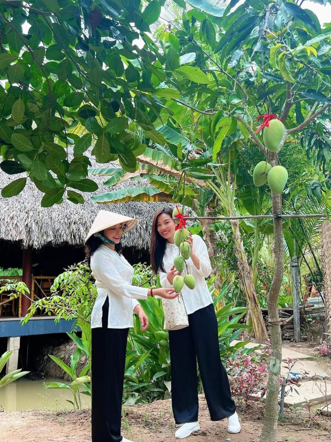 Homestay Nam Ham Luong Ben Tre Buitenkant foto